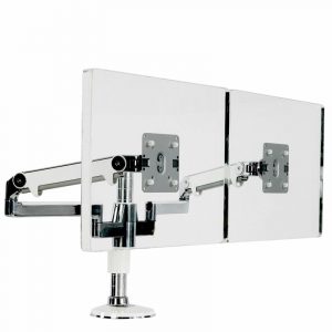 HOLI.E Concept - Aménagement espace de travail - Bras support double ecran