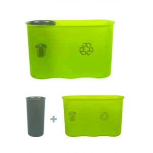 HOLI.E Concept - Aménagement espace de travail - Corbeille de tri tribox