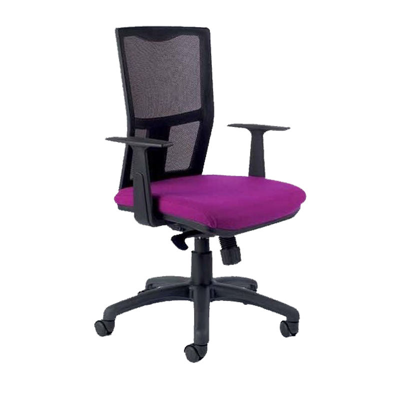 HOLI.E Concept - Aménagement espace de travail - Fauteuil de bureau confortable violet