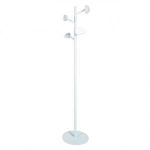 HOLI.E Concept - Aménagement espace de travail - Porte manteau blanc original sur pied